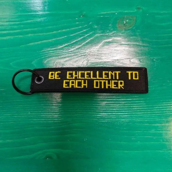 Dork in the Road Keytag