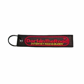 Dork in the Road Keytag