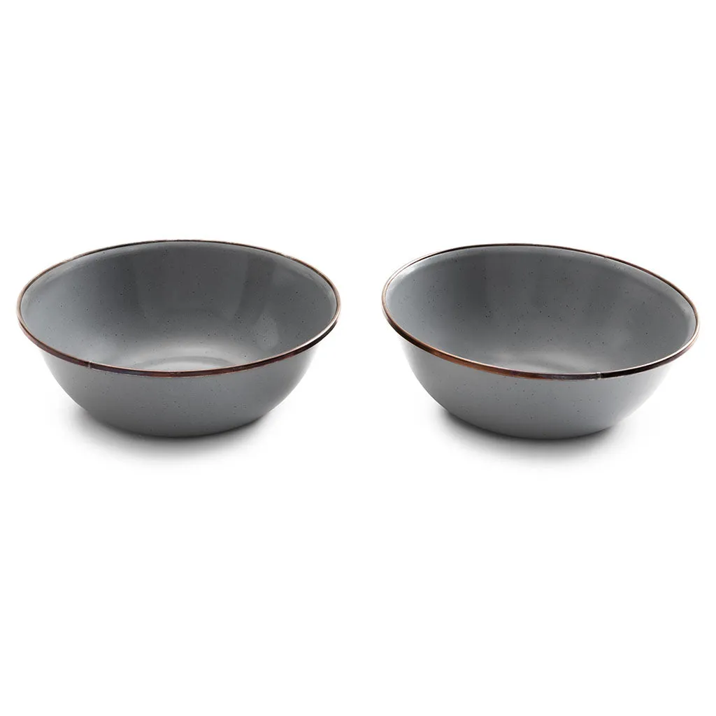 Enamel Bowls | Set of 2