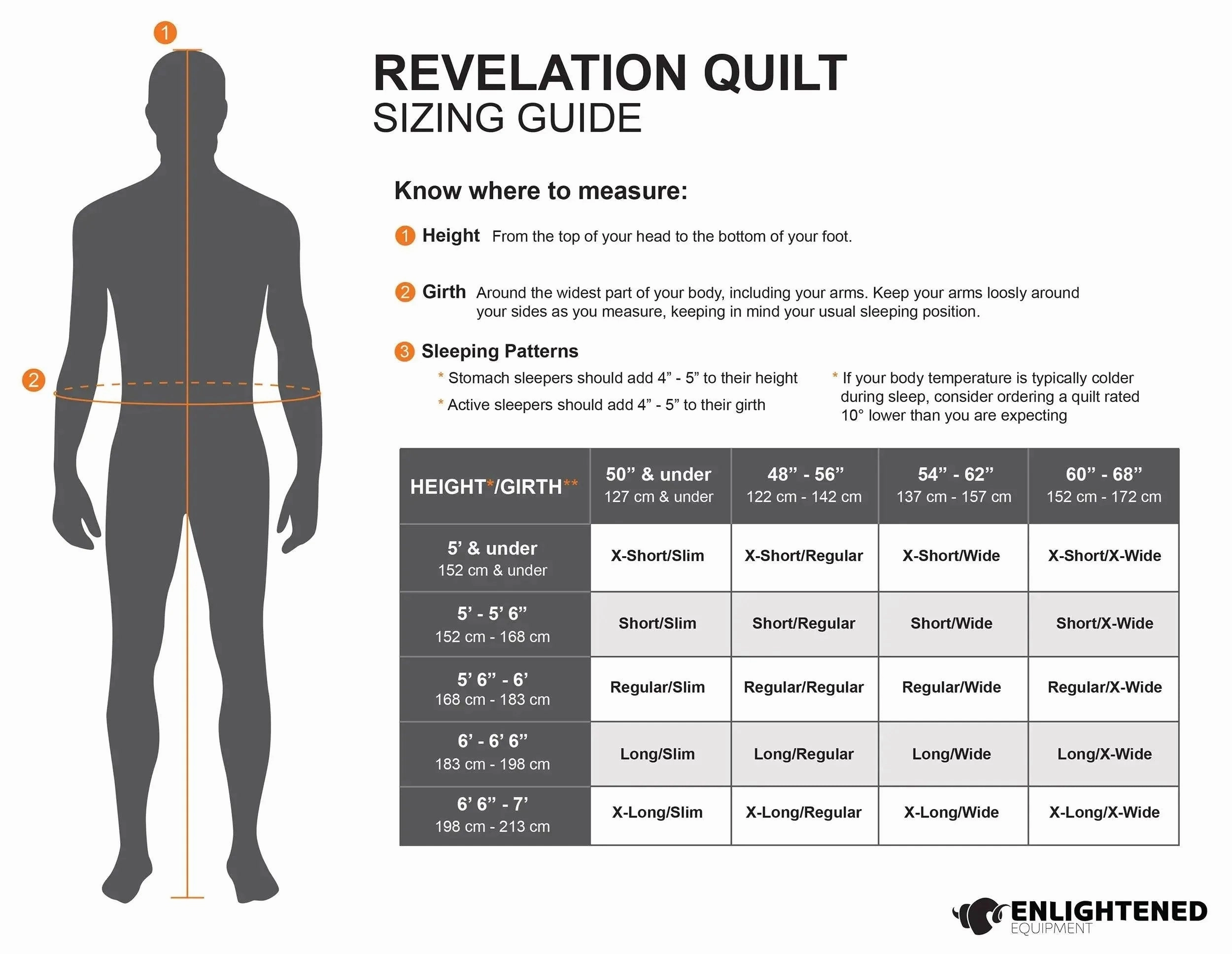 Enlightened Equipment | Revelation Down Quilt 0F