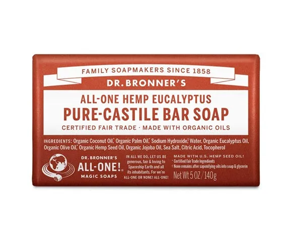 Eucalyptus Pure-Castile Bar Soap