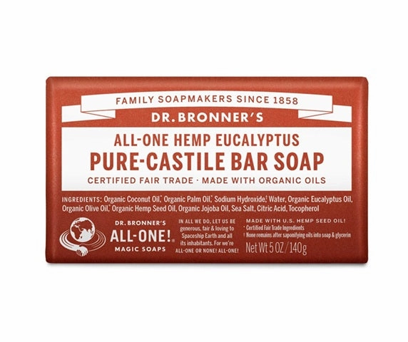 Eucalyptus Pure-Castile Bar Soap