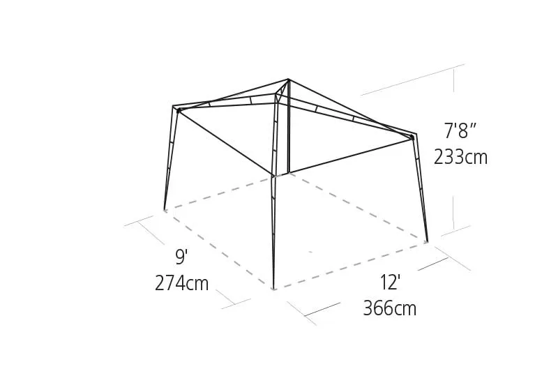 Eureka NoBugZone Shelter 3 in 1