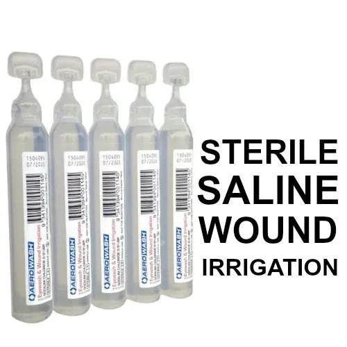 EYE WASH 15ML SALINE BULK BUY