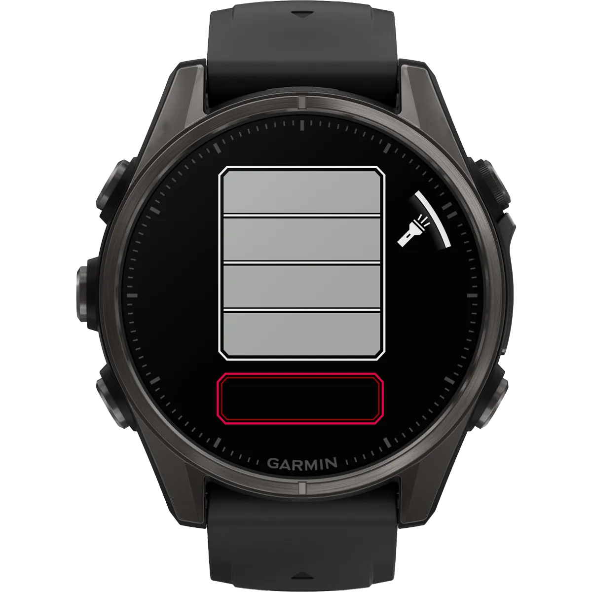 Fenix 8 Sapphire 43mm - Carbon Gray
