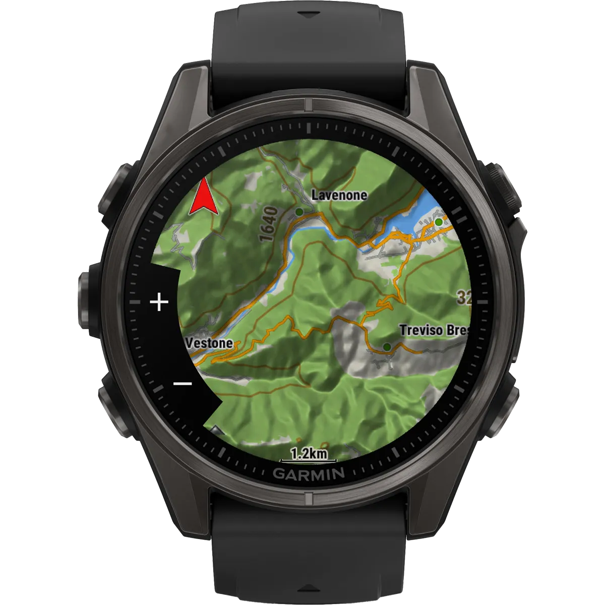 Fenix 8 Sapphire 43mm - Carbon Gray