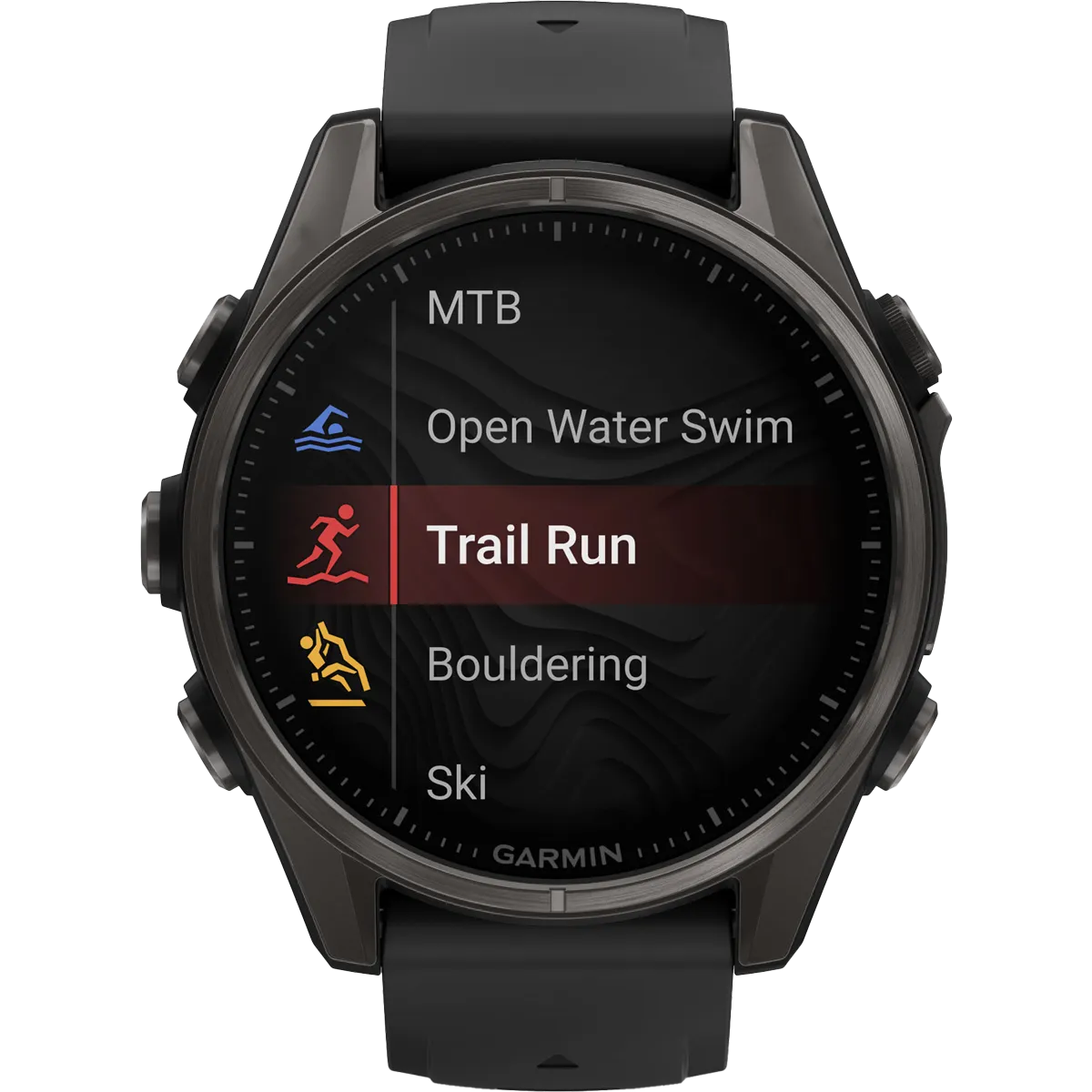 Fenix 8 Sapphire 43mm - Carbon Gray