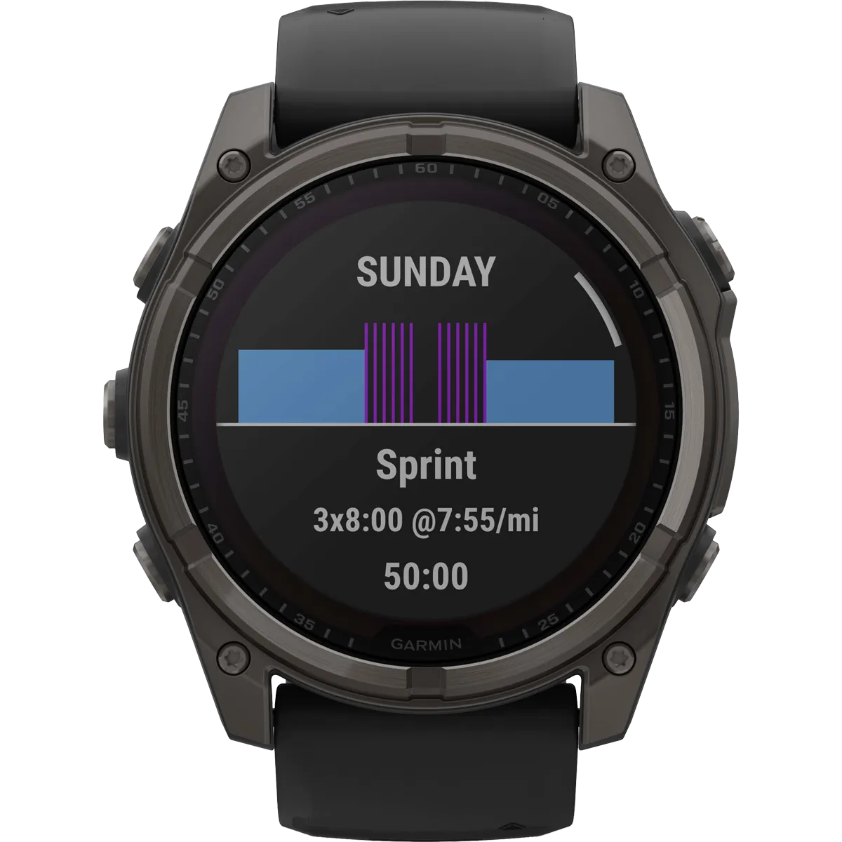 Fenix 8 Solar Sapphire 51mm - Carbon Gray