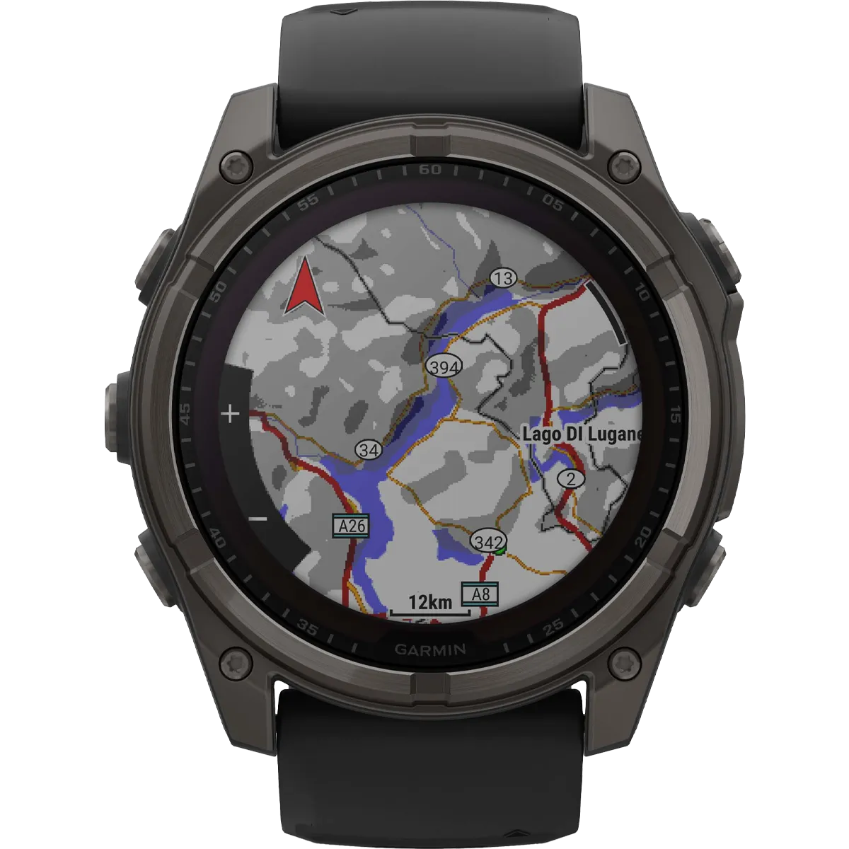 Fenix 8 Solar Sapphire 51mm - Carbon Gray
