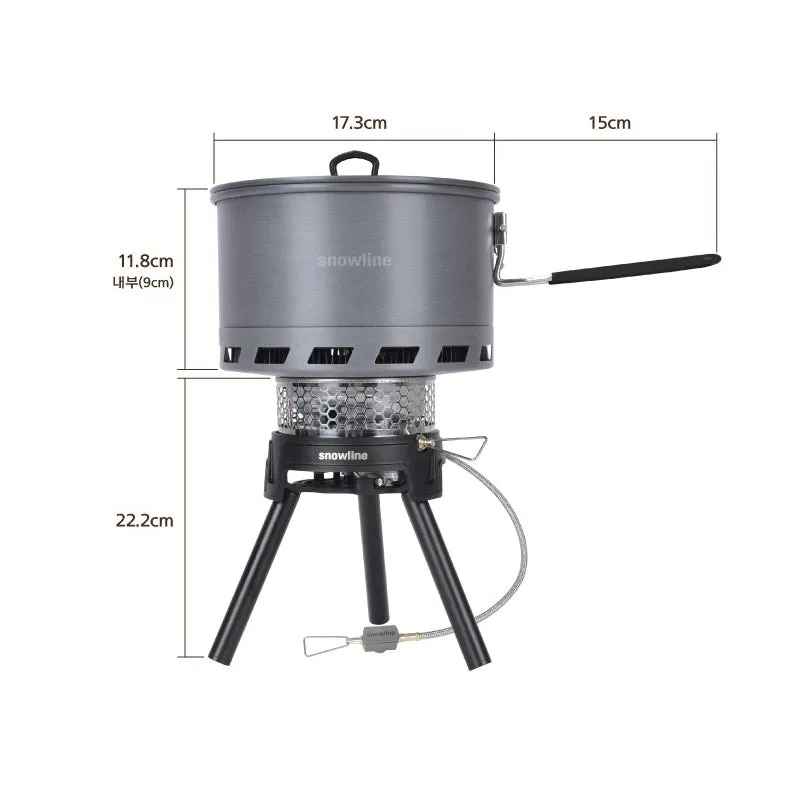  Flare Stove Black