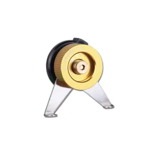  Gas Canister Adapter with Valve and Stand