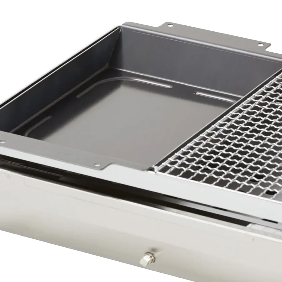 Grill Plate Half Deep Depth