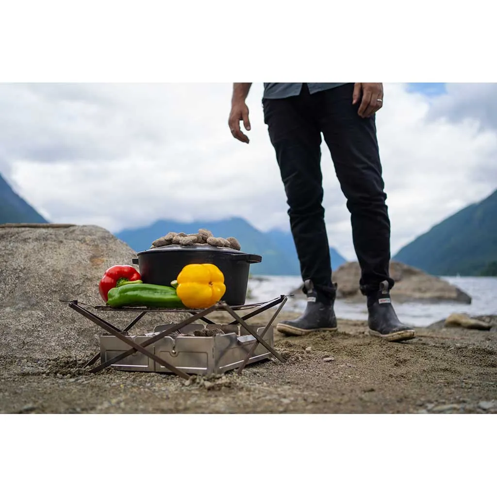 Grill with Fire Set