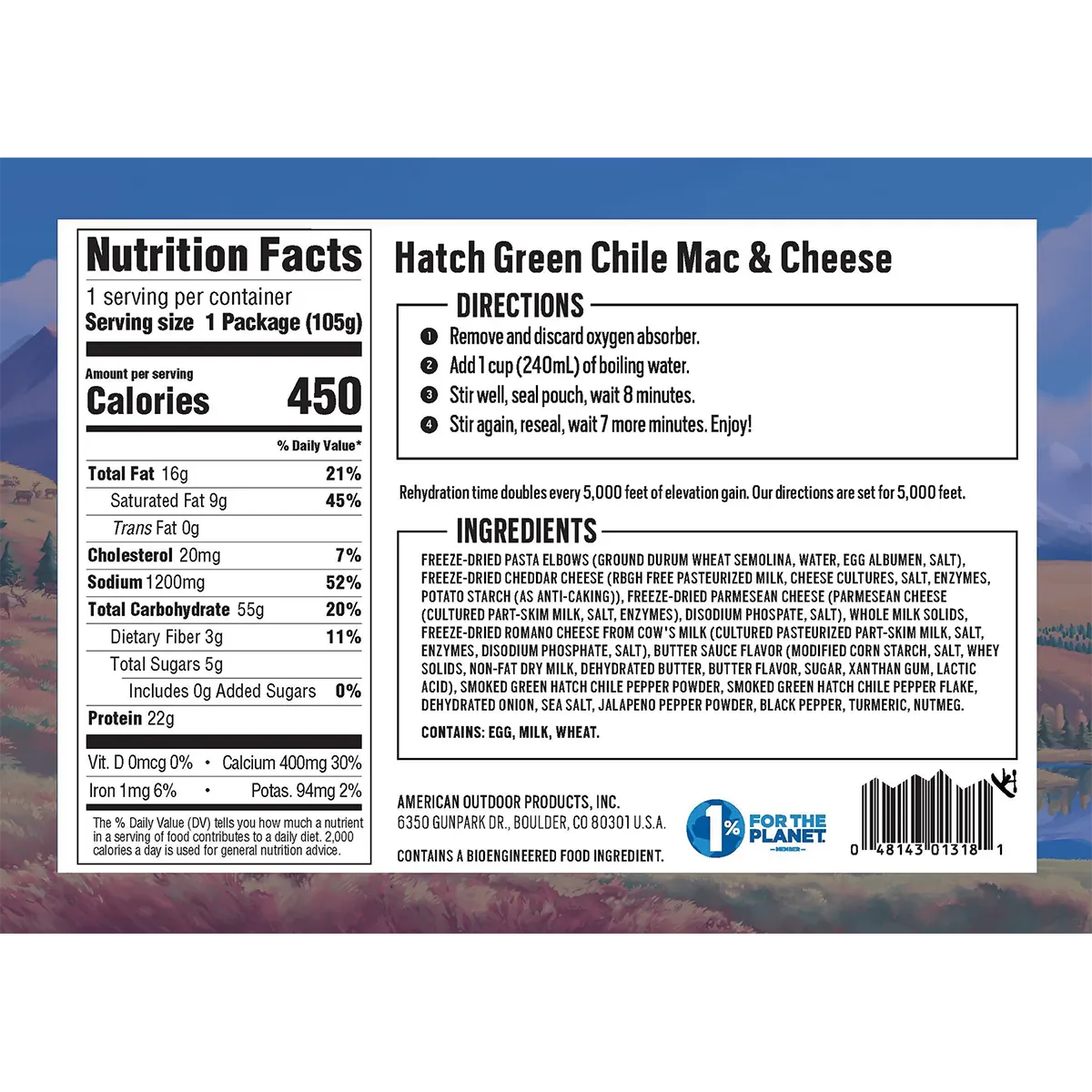 Hatch Chile Mac & Cheese