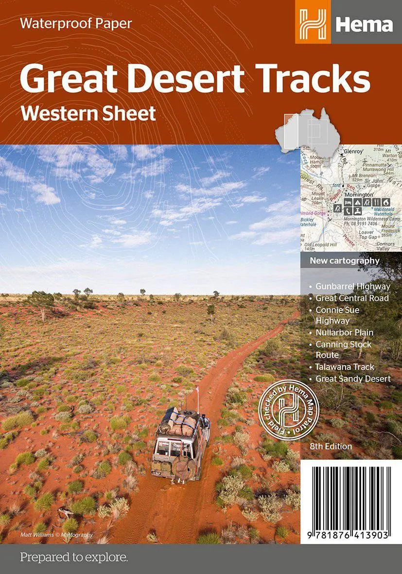 Hema Great Desert Tracks Western Sheet