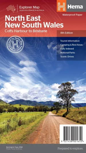 Hema North East New South Wales Map
