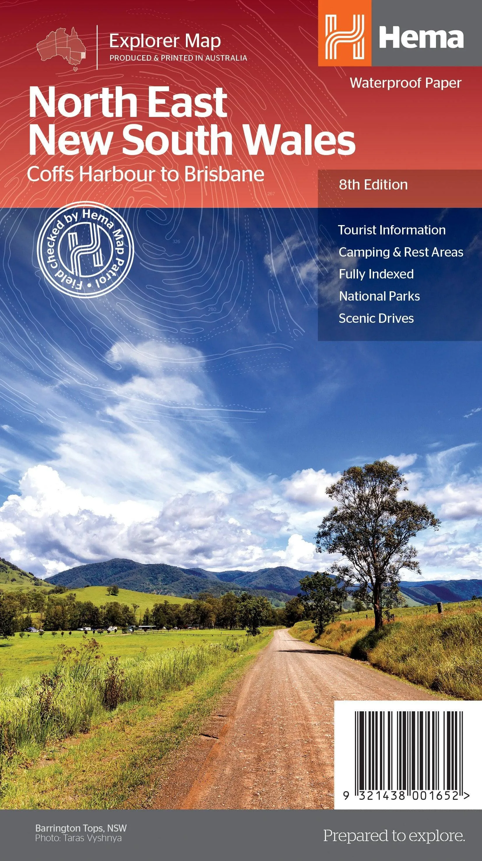 Hema North East New South Wales Map