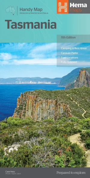 Hema Tasmania Handy Map