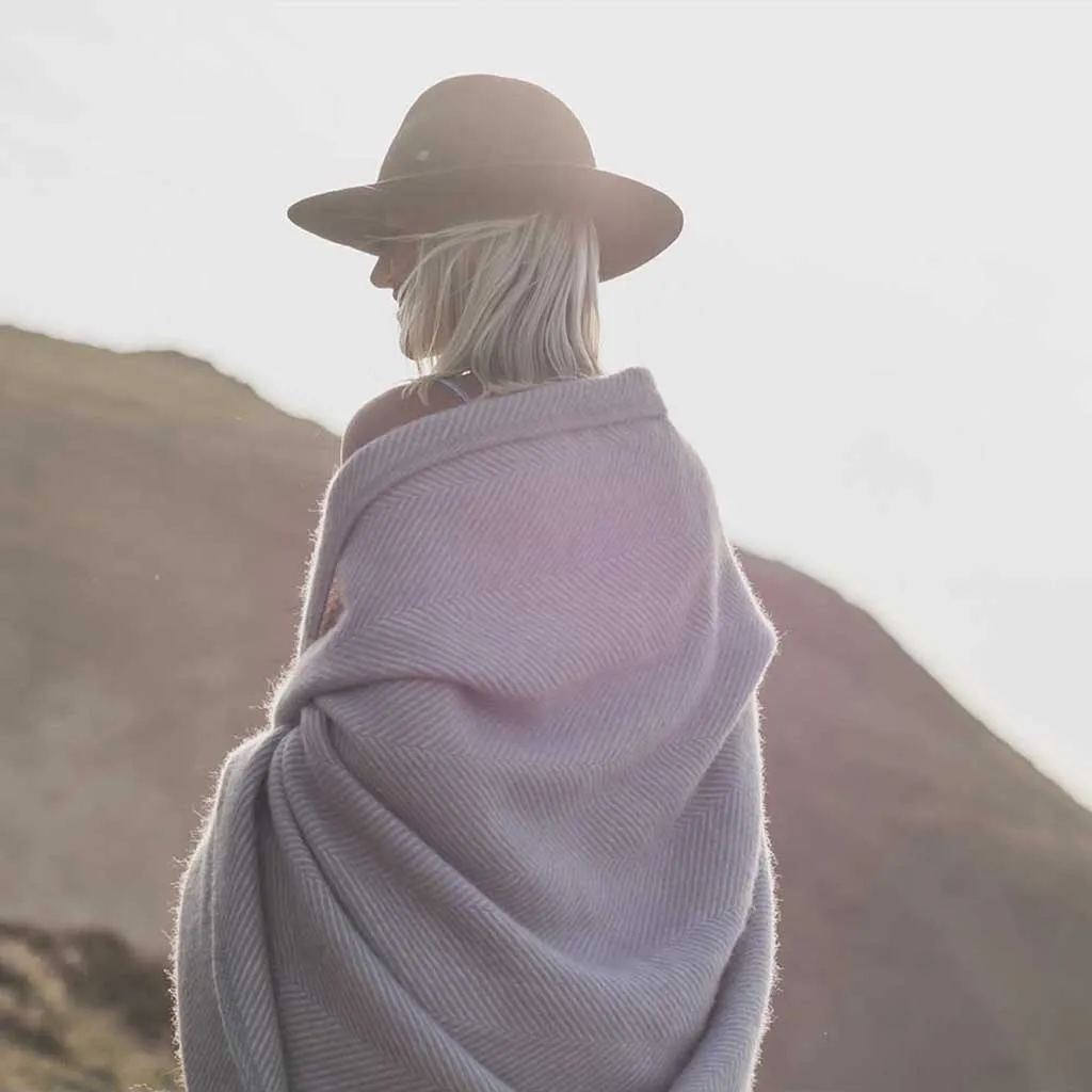 Herringbone Wool Blanket