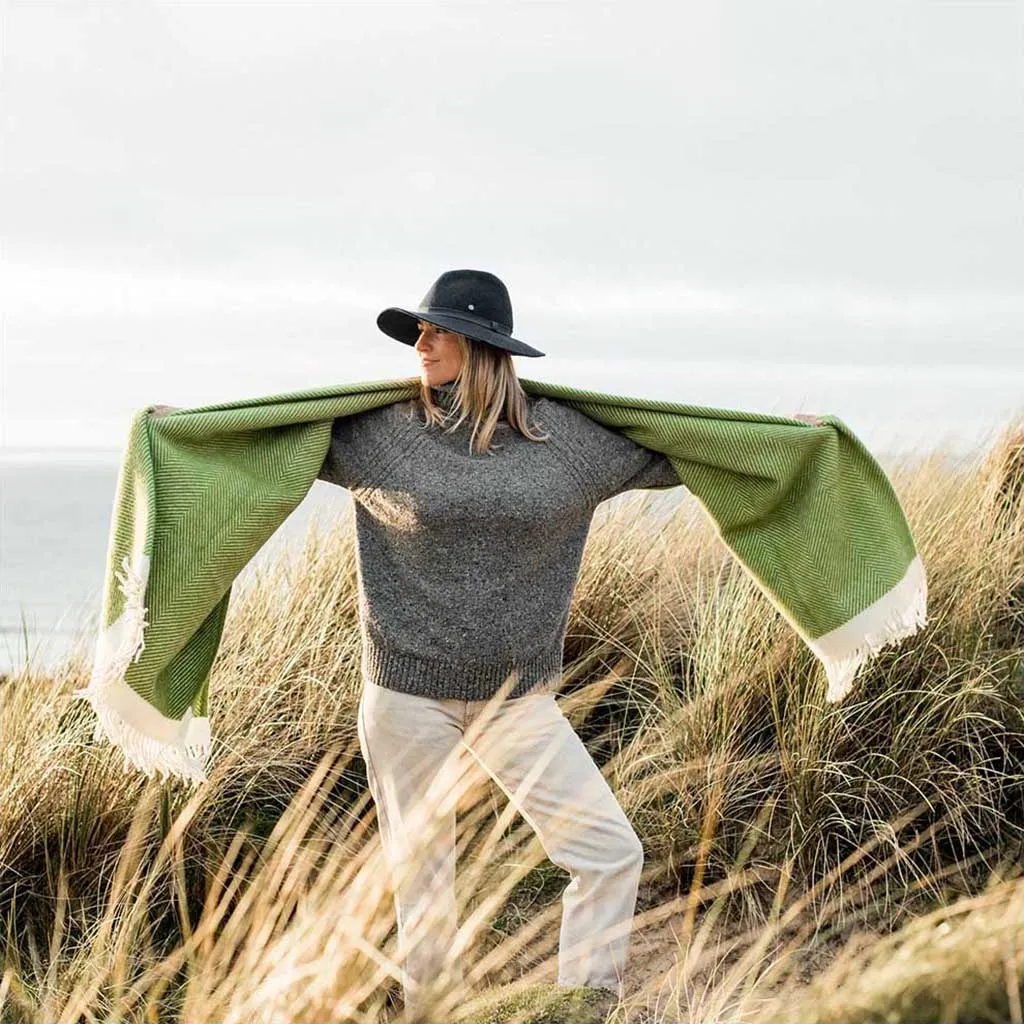 Herringbone Wool Blanket