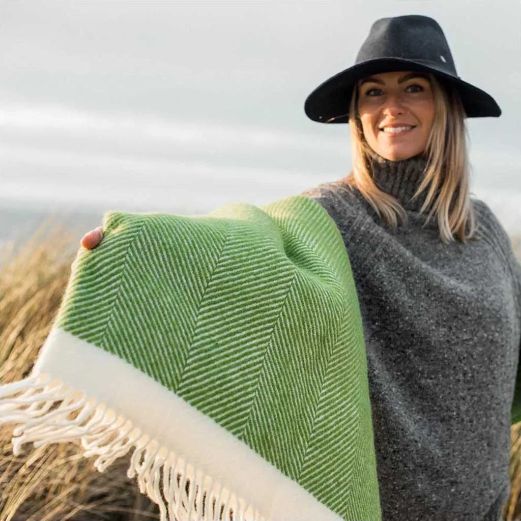 Herringbone Wool Blanket