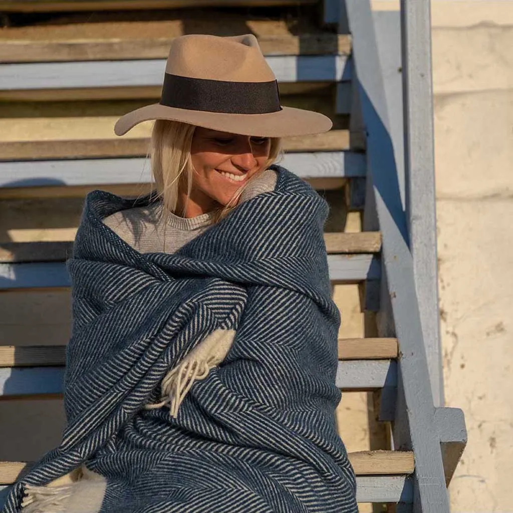 Herringbone Wool Blanket
