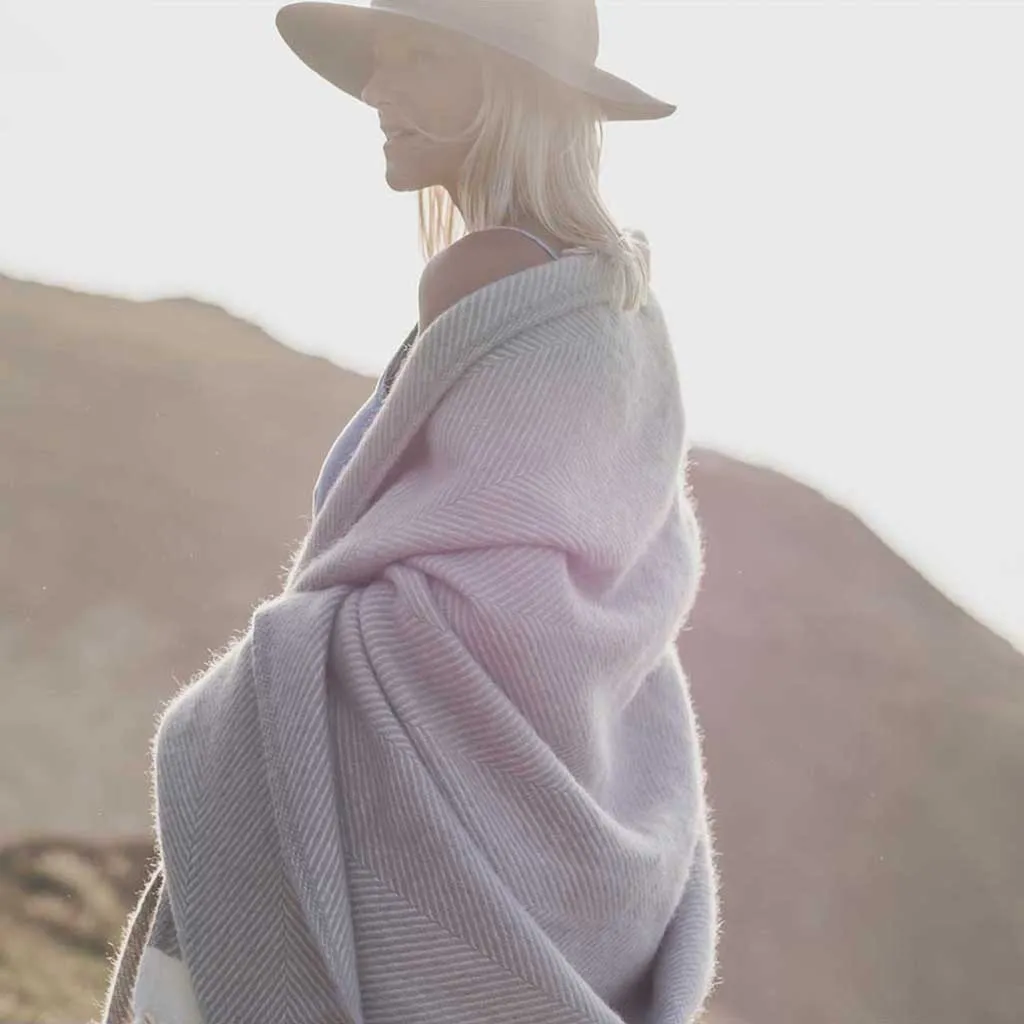 Herringbone Wool Blanket