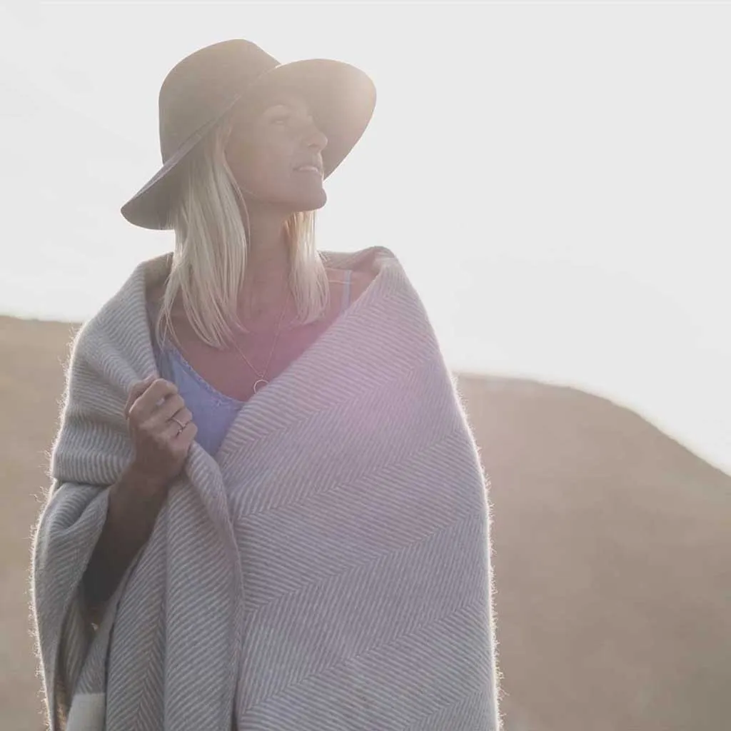 Herringbone Wool Blanket
