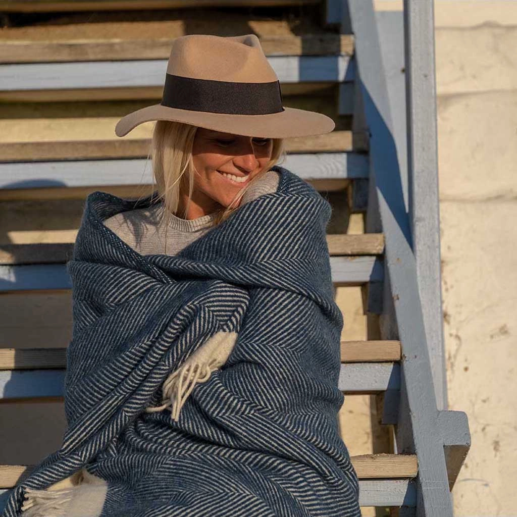 Herringbone Wool Blanket