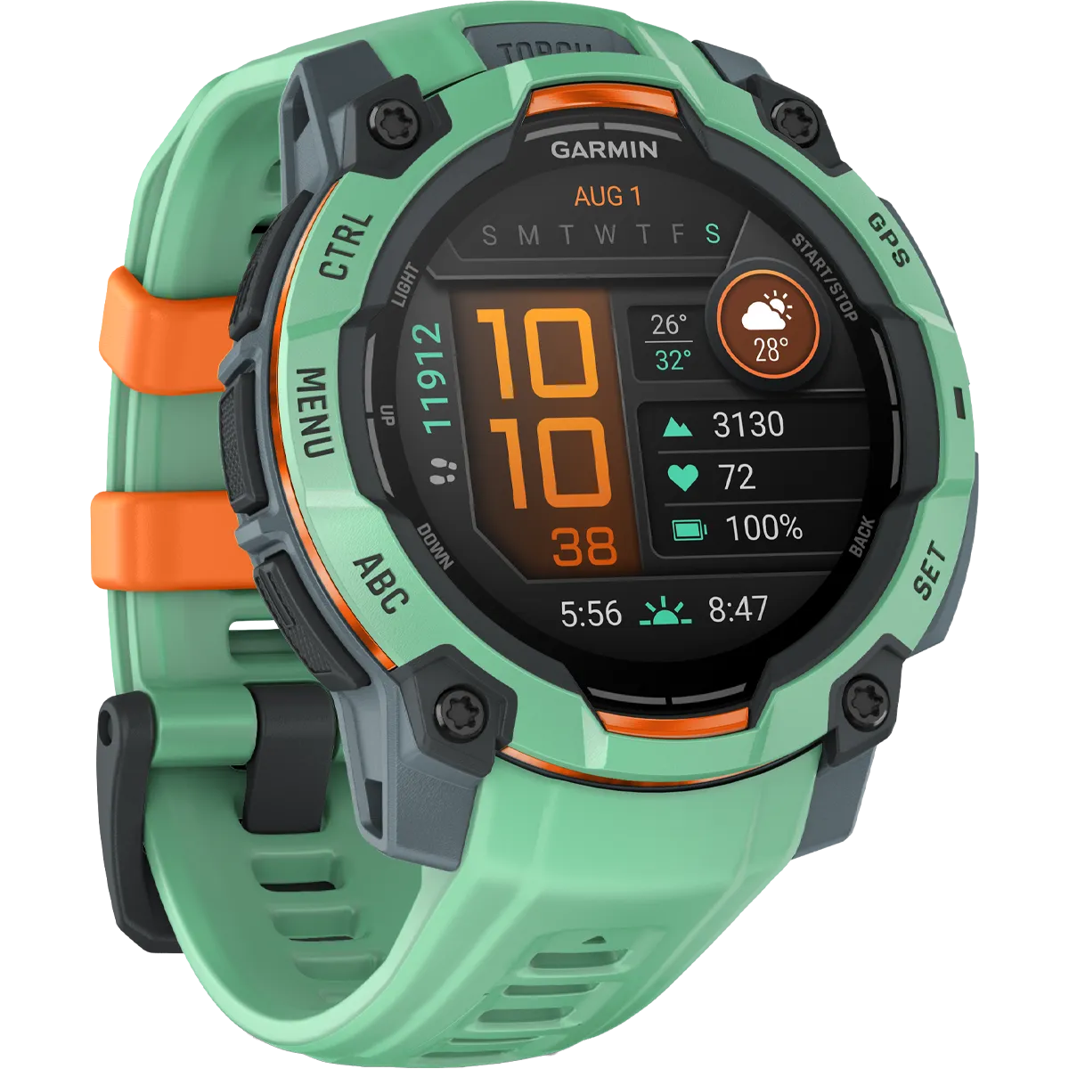 Instinct 3 45mm Amoled - Neo Tropic