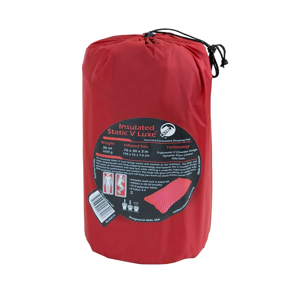 Insulated Static V Luxe Camping Mat