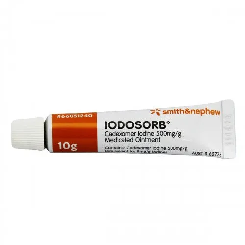 IODOSORB OINMENT 10G TUBE 4PK