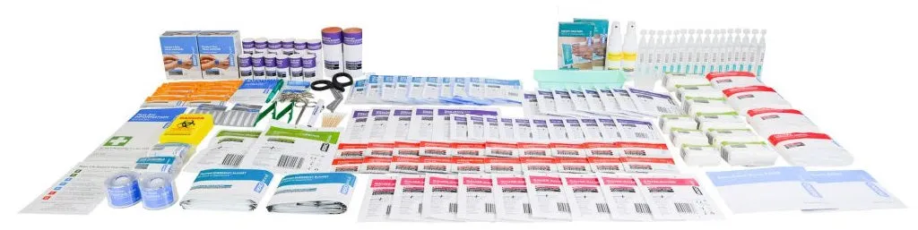 LARGE FIRST AID KIT Low Risk 1-100 Person High Risk 1-50 Person