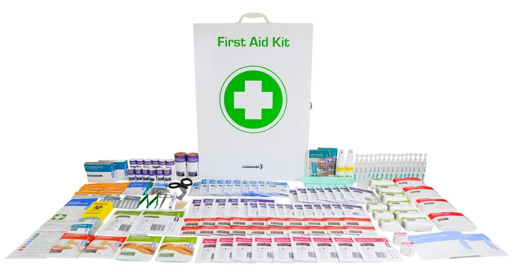 LARGE FIRST AID KIT Low Risk 1-100 Person High Risk 1-50 Person