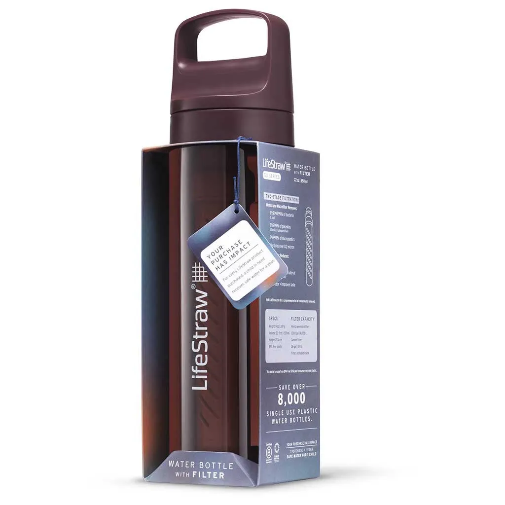 Lifestraw Go 650ml | Tritan Renew
