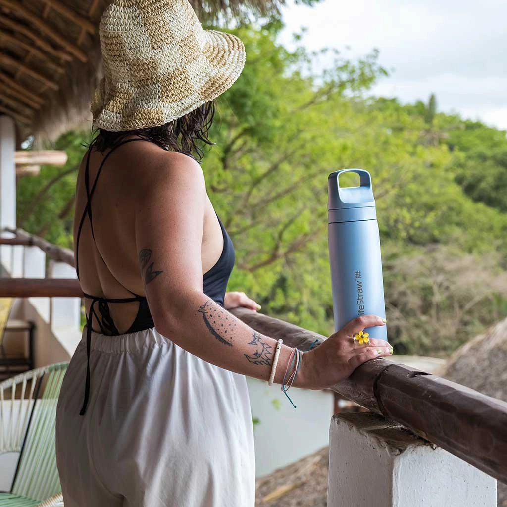 Lifestraw Go 1 Litre | Stainless Steel