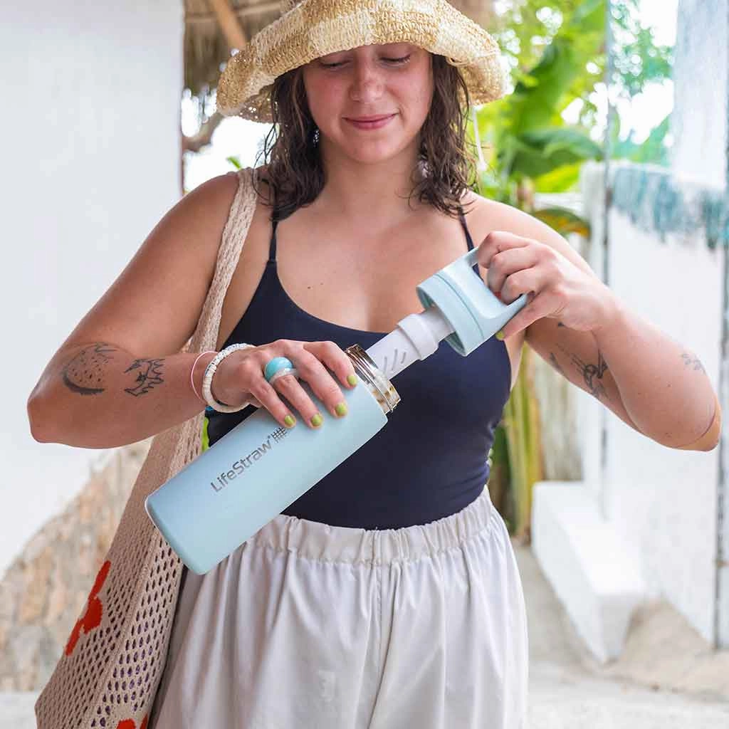 Lifestraw Go 1 Litre | Stainless Steel