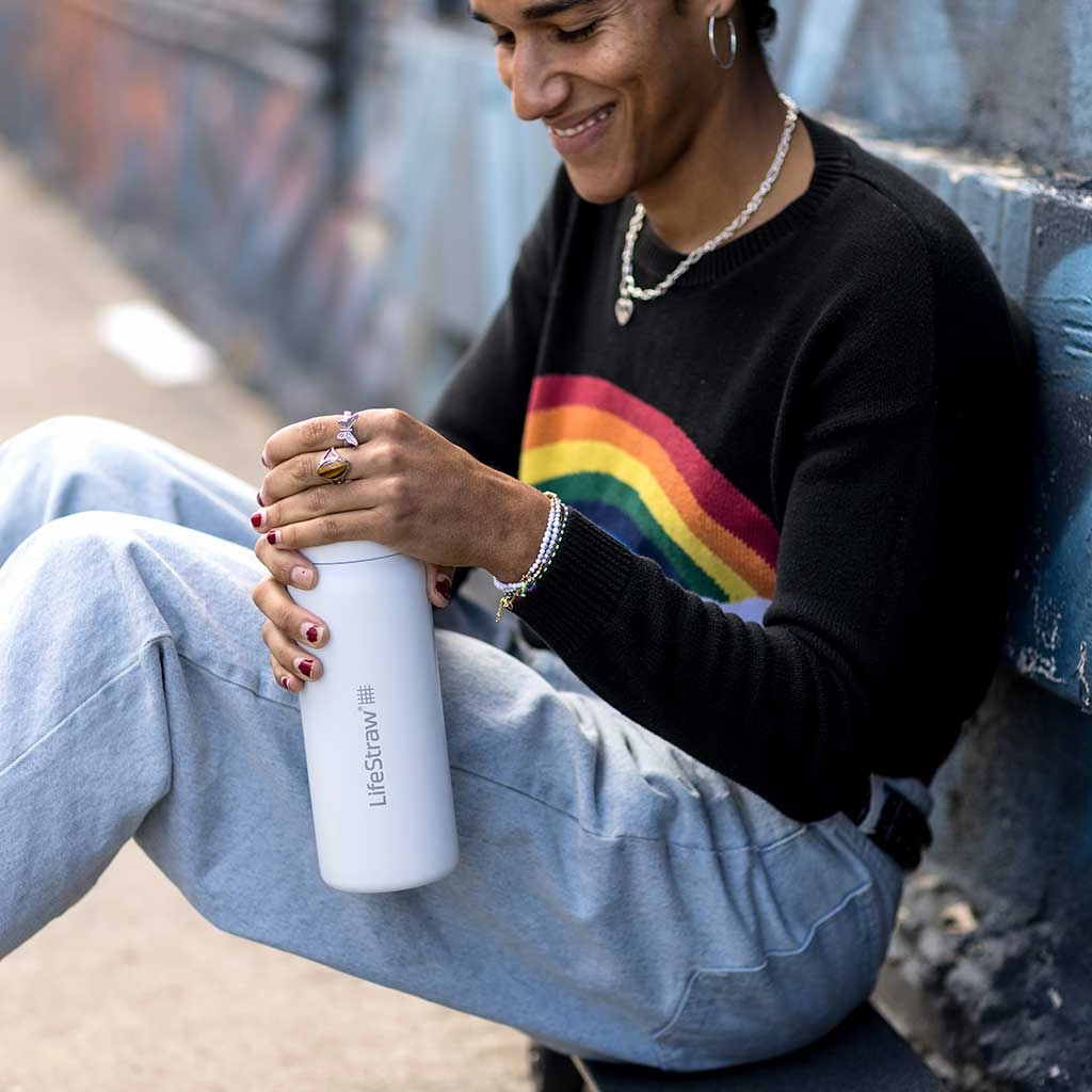 Lifestraw Go 700ml | Stainless Steel