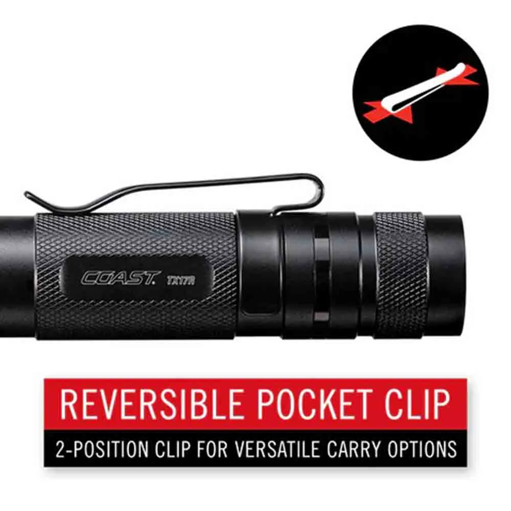  Lifetime WarrantyTX17R Flashlight 1250 Lumen Rechargeable