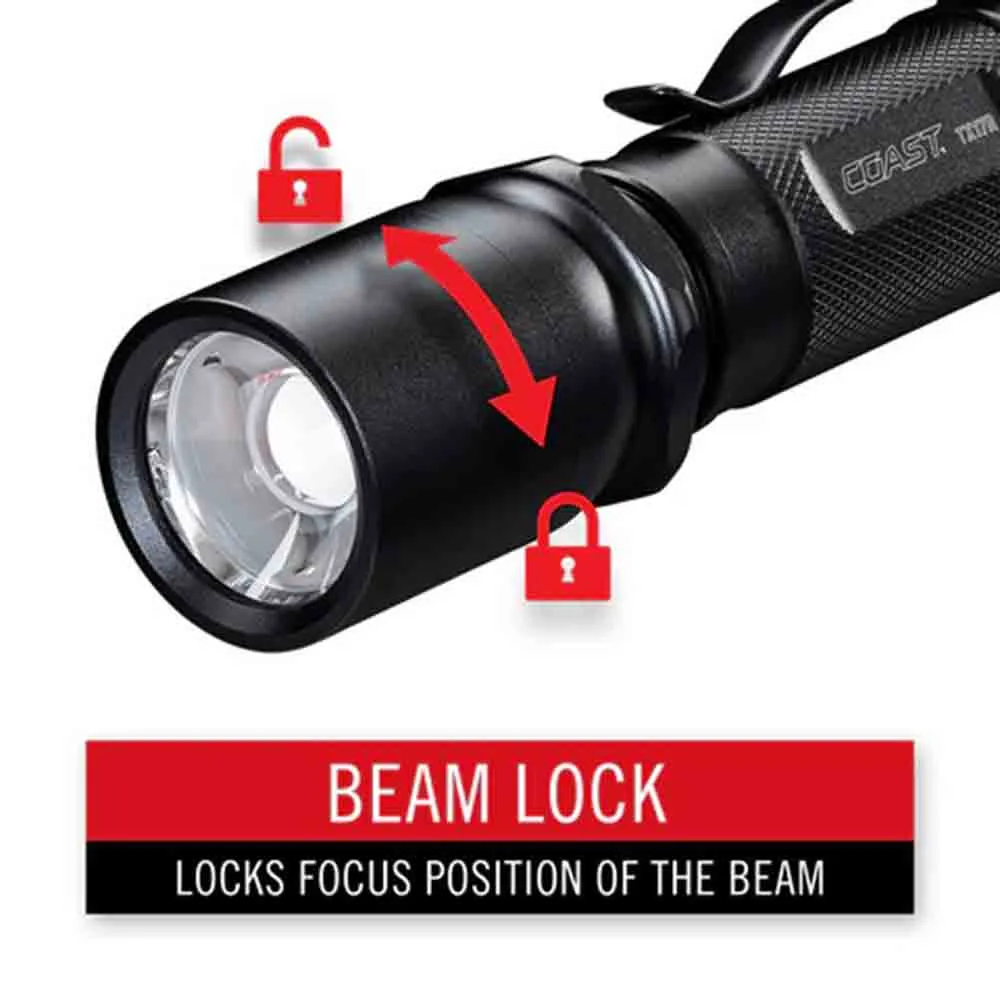  Lifetime WarrantyTX17R Flashlight 1250 Lumen Rechargeable