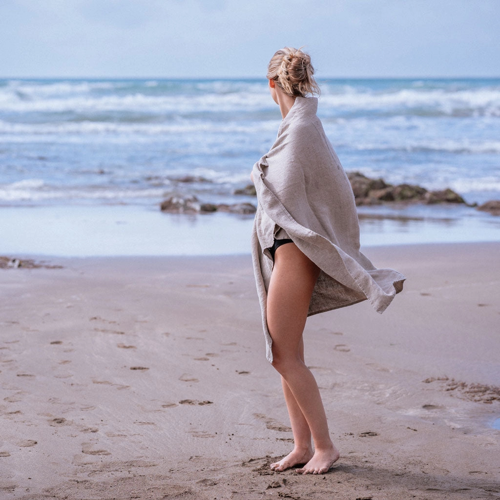 Linen Travel Towel | Lightweight