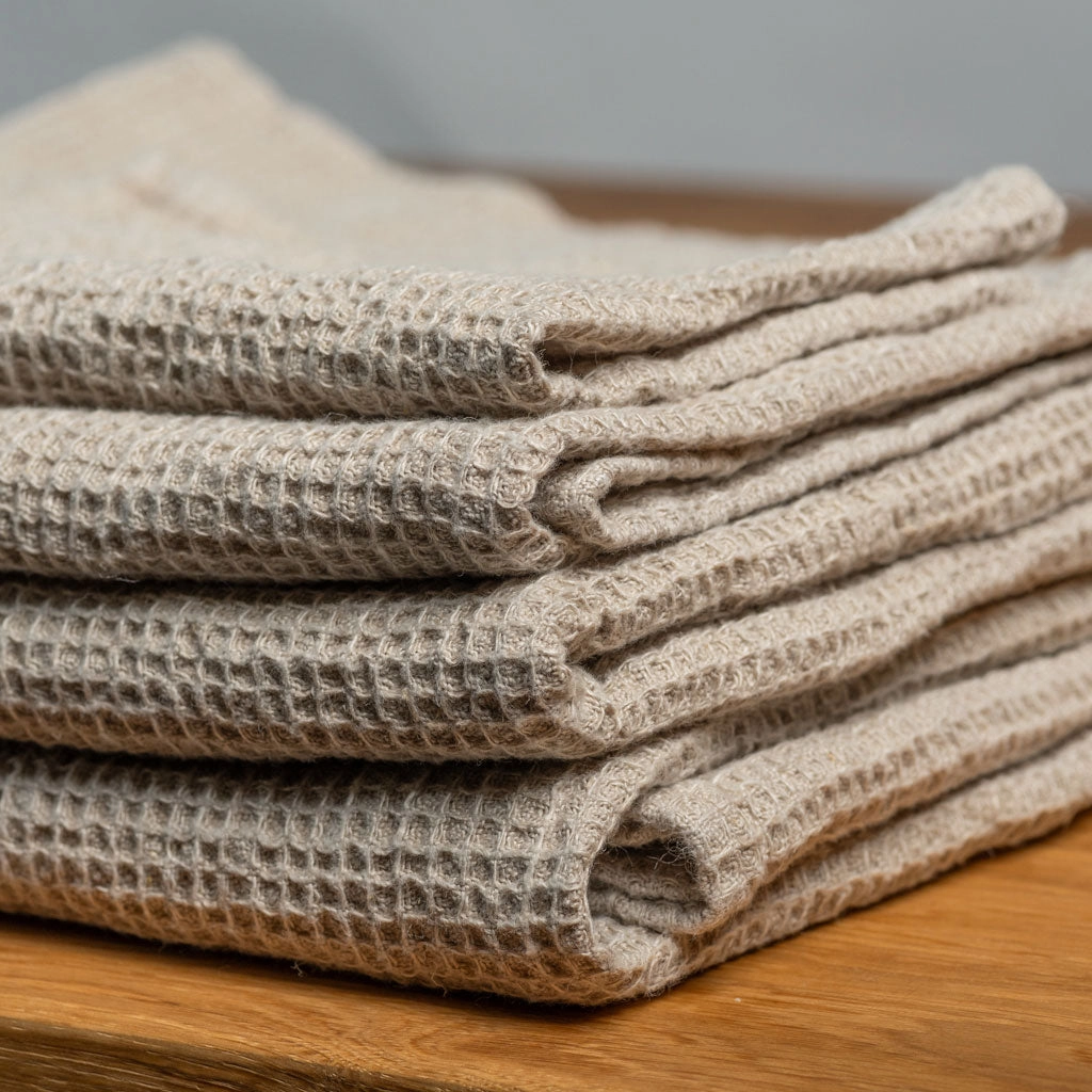 Linen Travel Towel | Waffle