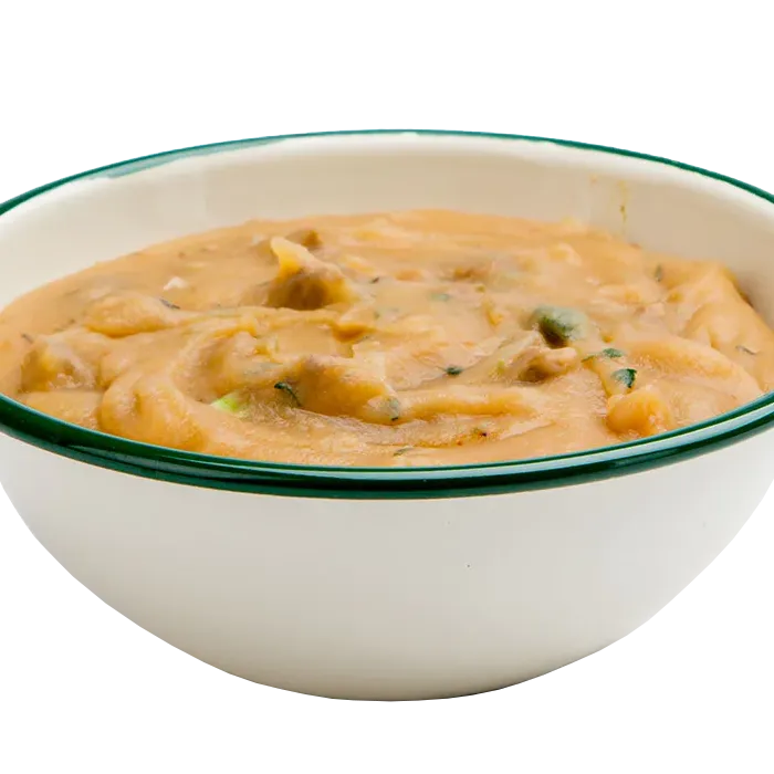 Mashed Potatoes and Gravy with Beef