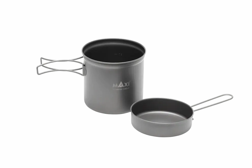 Maxi | Titanium Pot and Pan 1100ml