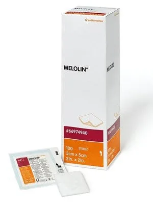 MELOLIN DRESSING 5CM x 5CM, BOX 100