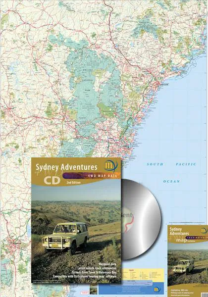 Meridian Sydney Adventures 4WD CD - Digital Map