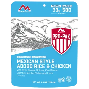 Mexican Adobo Rice Chicken Gluten Free Pro Pak