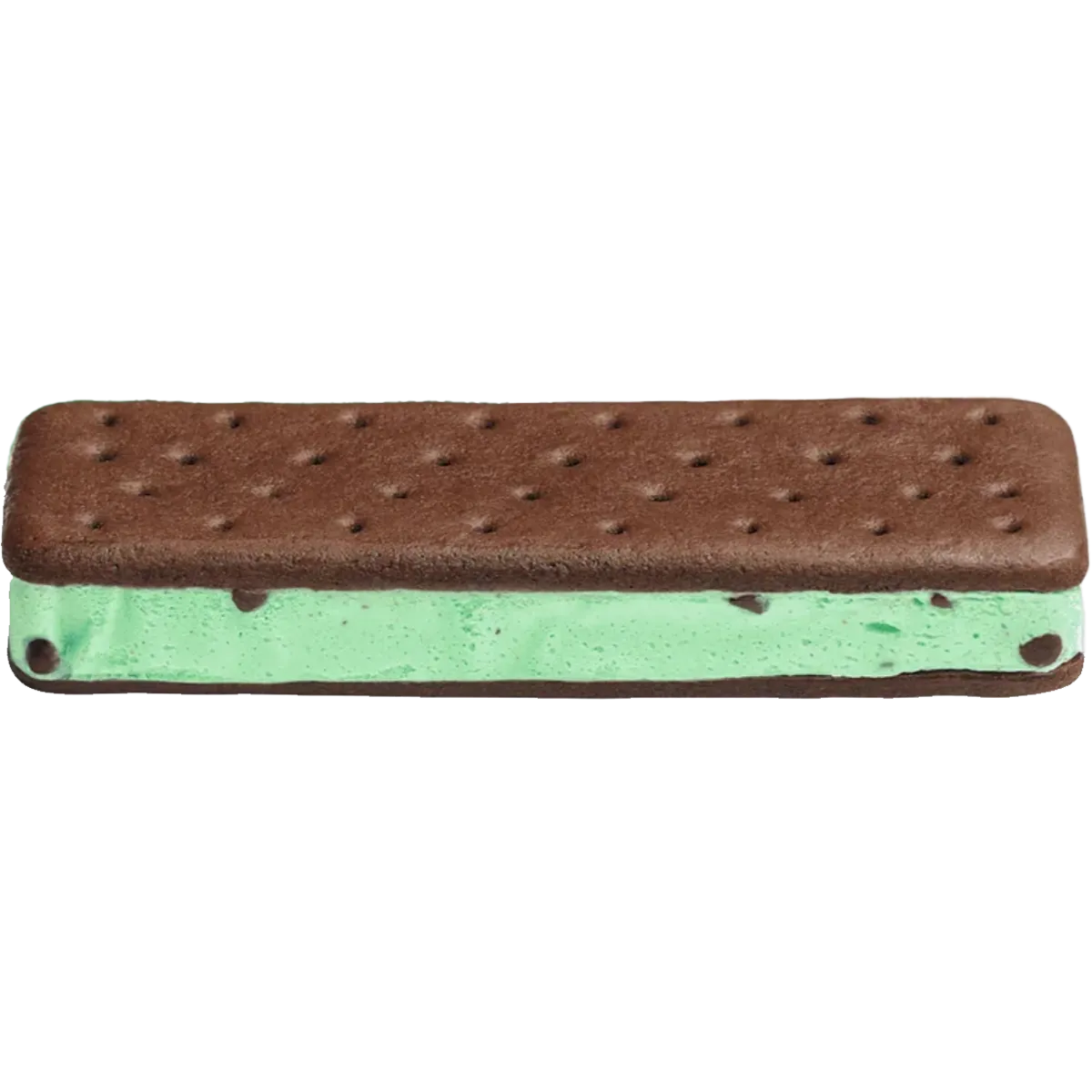 Mint Chocolate Chip Ice Cream Sandwich (1 Serving)