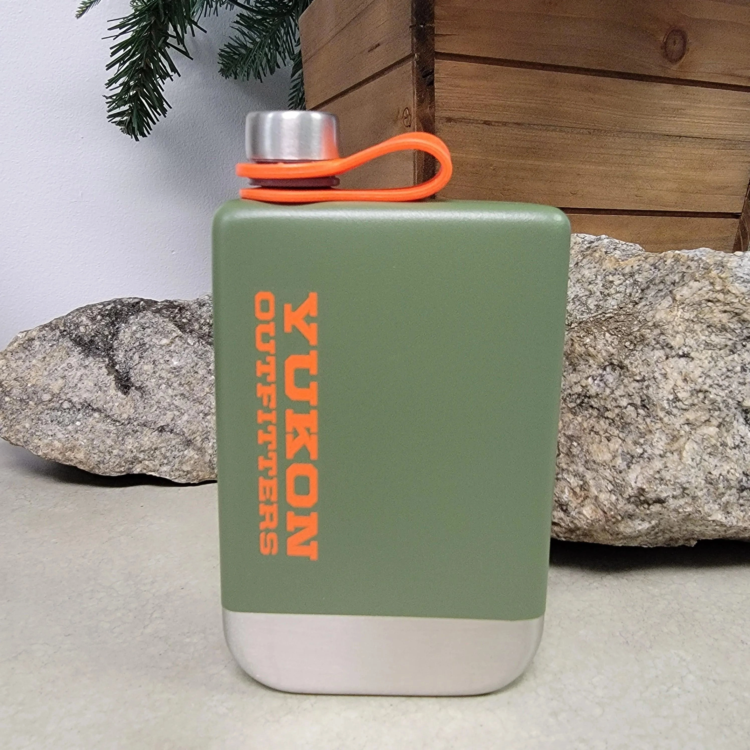 Moto Camp Nerd Flask