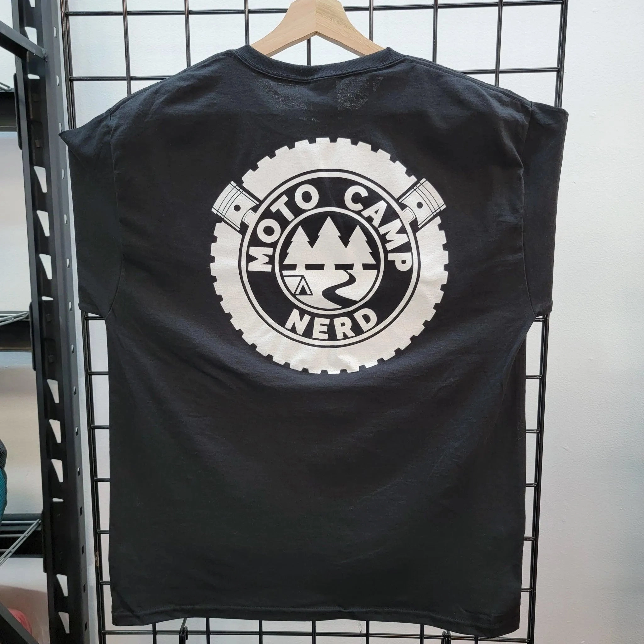 Moto Camp Nerd V-Twin T-Shirt
